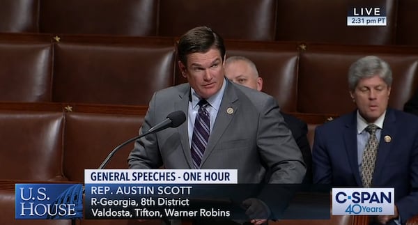 U.S. Rep. Austin Scott, R-Tifton/C-SPAN