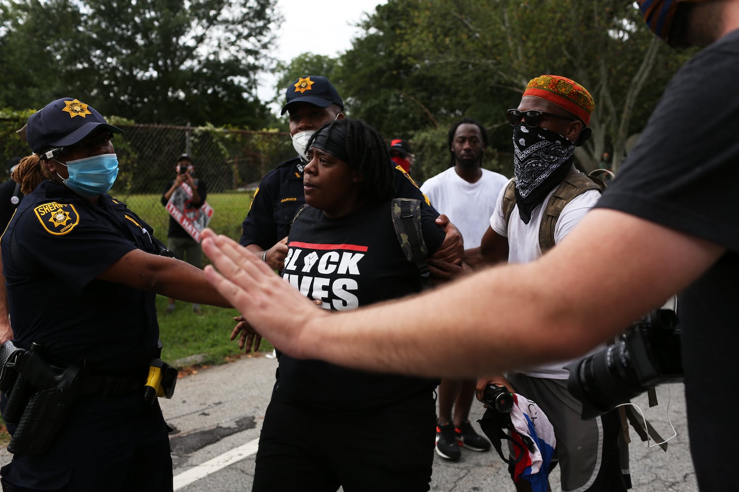 August 15 Protest Photos