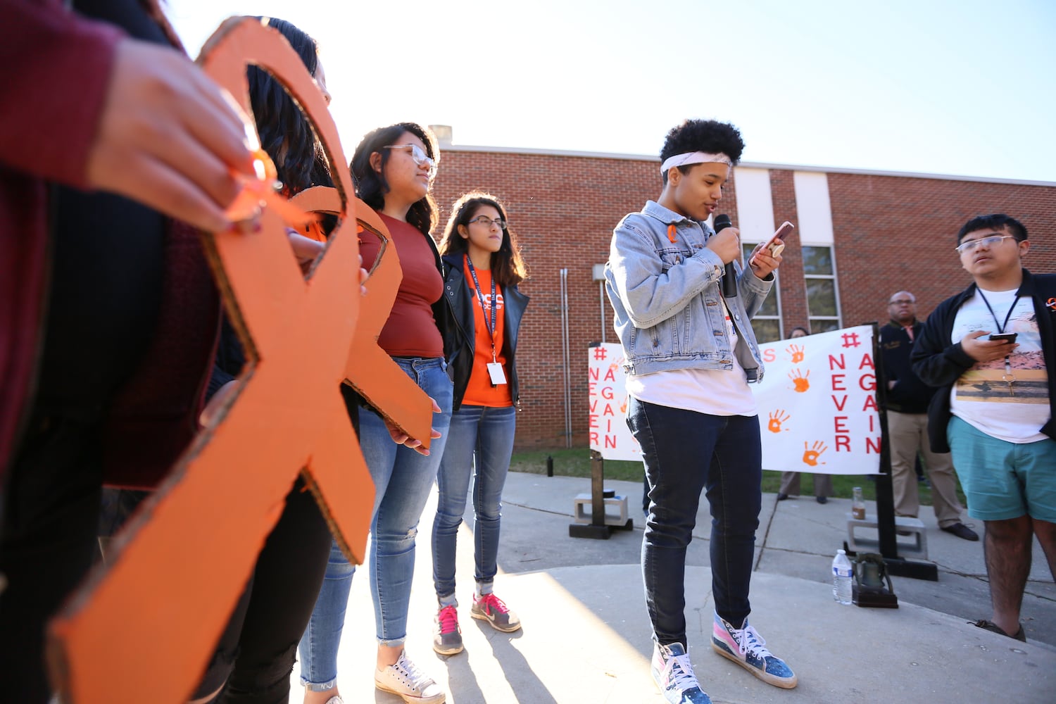 National School Walkout: Metro Atlanta students protest gun violence