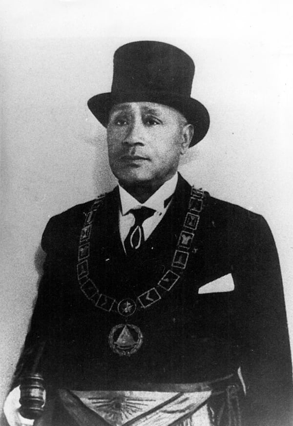 John Wesley Dobbs was a prominent Atlanta businessman and grand master of the Prince Hall Masons. He was called the "mayor of Auburn Avenue" and gave the famous Atlanta street the nickname 'Sweet Auburn.' 