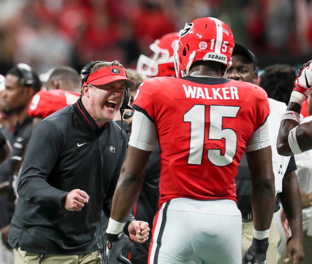 Photos: Bulldogs battle Alabama in SEC Championship game