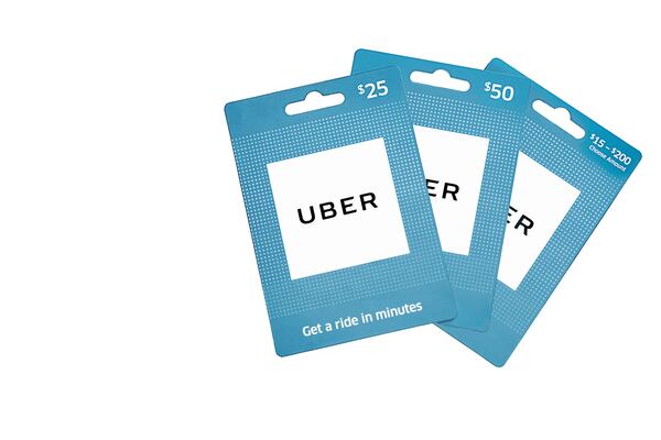 Uber gift cards are a safe gift for your graduating senior. CONTRIBUTED BY UBER