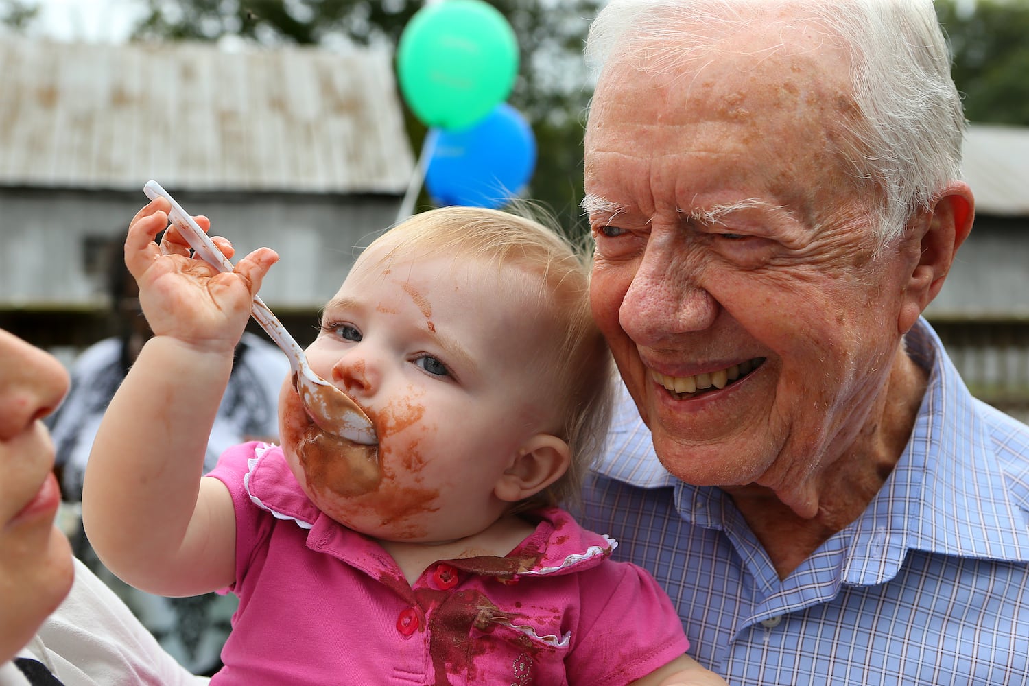 Plains throws birthday party for Jimmy Carter