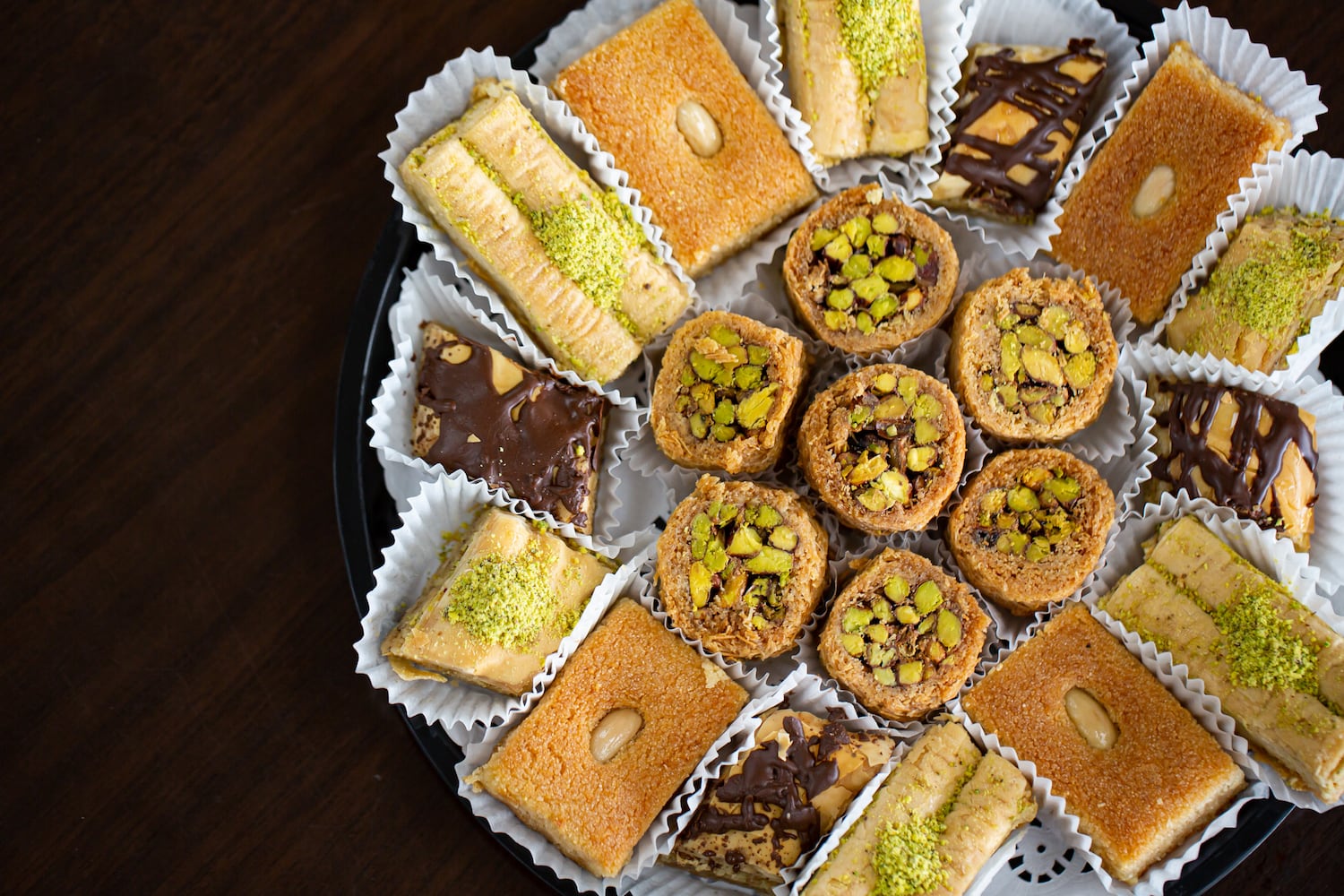 Baklava from Mediterranean bakery