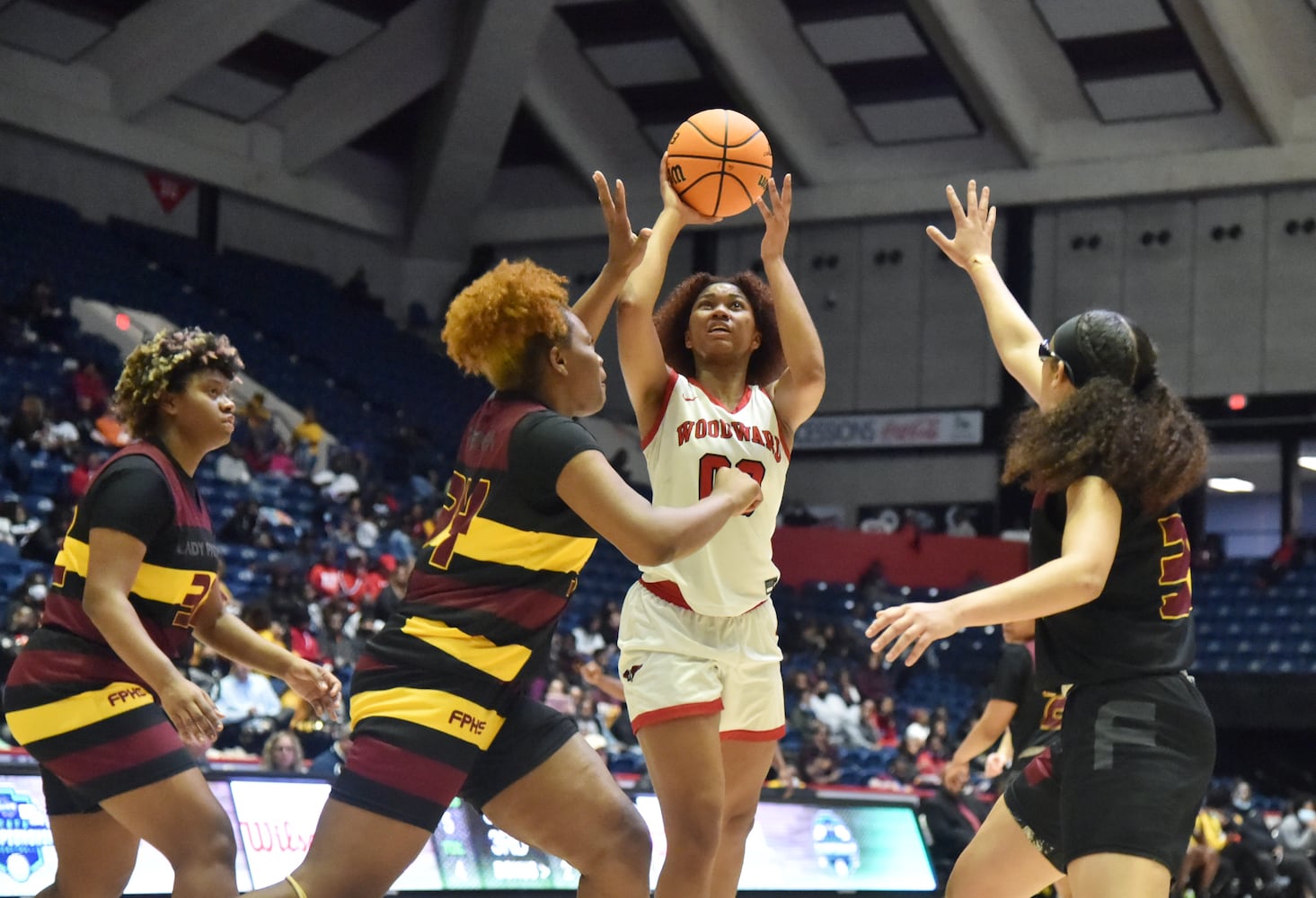 GHSA basketball finals: Forest Park vs. Woodward Academy girls