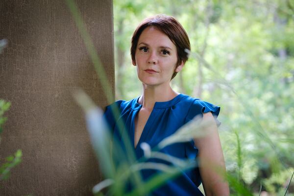 Nicole Ewens poses for a portrait in Macon on Tuesday, June 14, 2022. (Arvin Temkar / arvin.temkar@ajc.com)