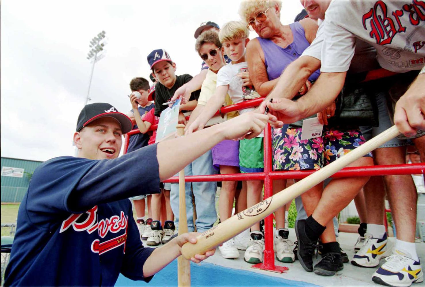 1995 Braves spring training