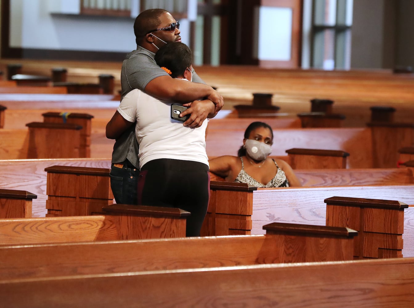 Photos: Service for Rayshard Brooks at Ebenezer