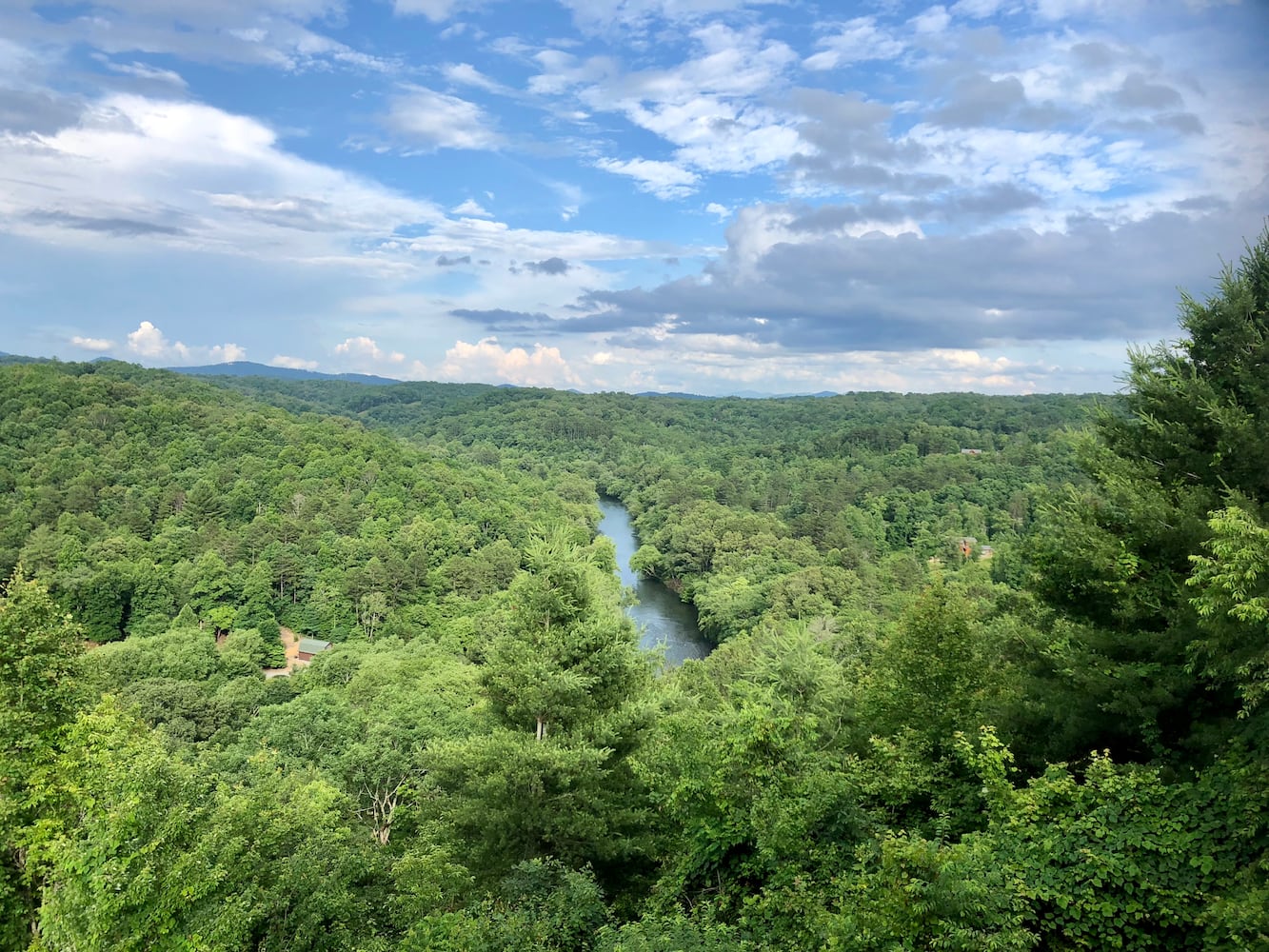 This beautiful Blue Ridge Airbnb might have the best views in Georgia