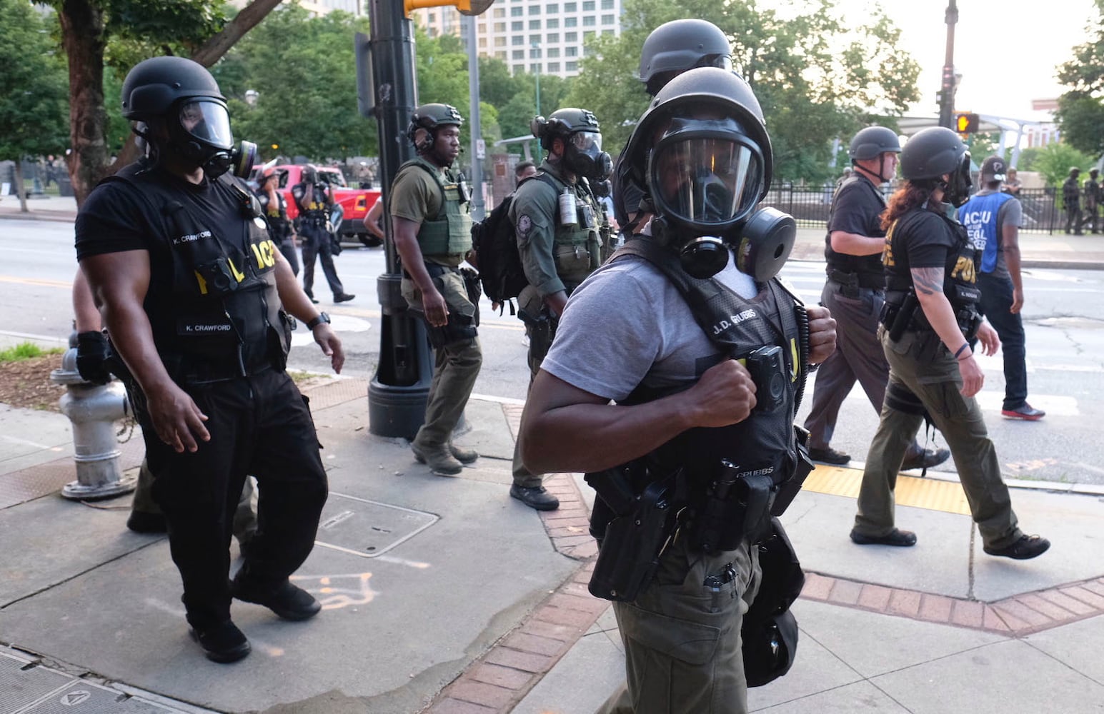 PHOTOS: Eighth day of protests in Atlanta