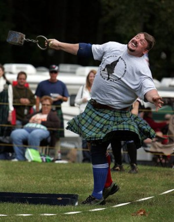 The annual Highland Games and Scottish Festival returns to Stone Mountain Park this weekend.