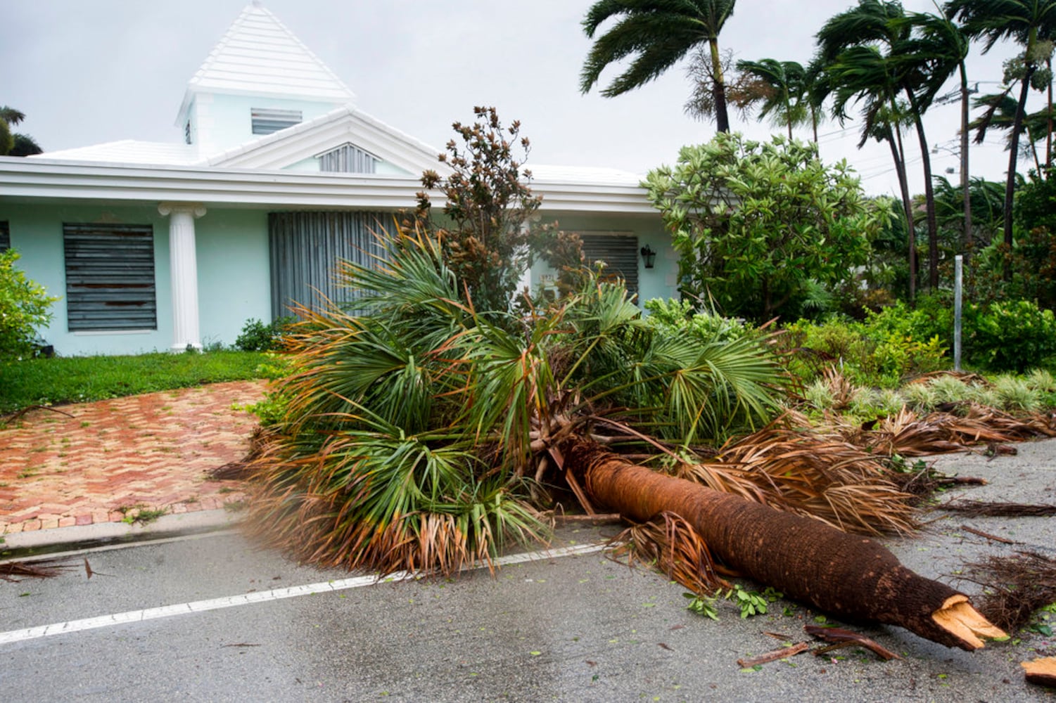 Photos: Hurricane Irma makes landfall in Florida, leaves damage behind