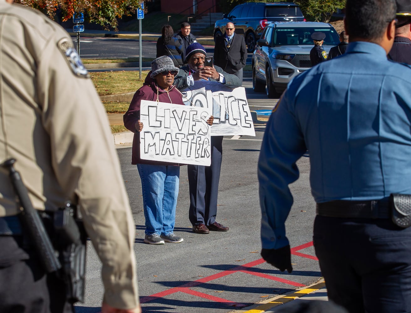 funeral service for Officer Paramhans Desai