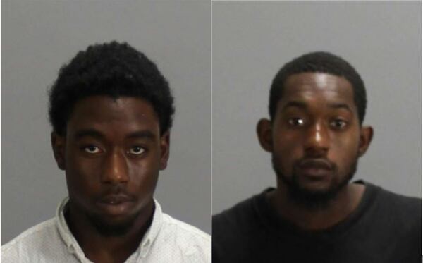 Rhaquan Clyde (left), Rasheen Garrett (Credit: Clayton County Sheriff's Office)