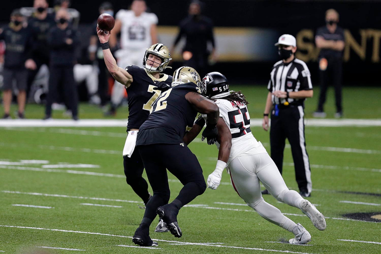 Falcons at Saints