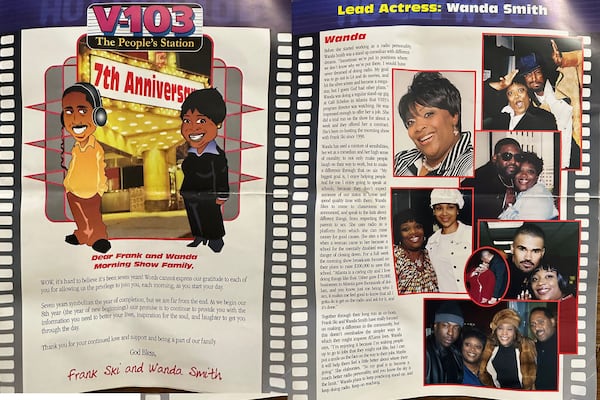 V-103 held a party for Frank and Wanda in 2005 to celebrate the show's seventh anniversary. Rodney Ho at The Atlanta Journal-Constitution saved the program from that day and found it a few days after Wanda Smith's death Oct. 12, 2024. V-103