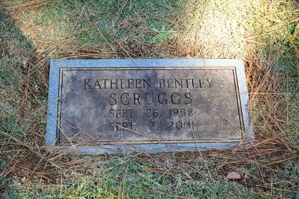 Kathy Scruggs is buried in Athens, near Sanford Stadium. Austin Steele for the AJC