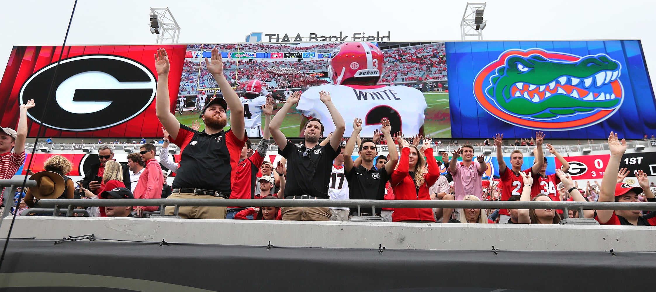 Photos: The scene at the Georgia-Florida game Saturday