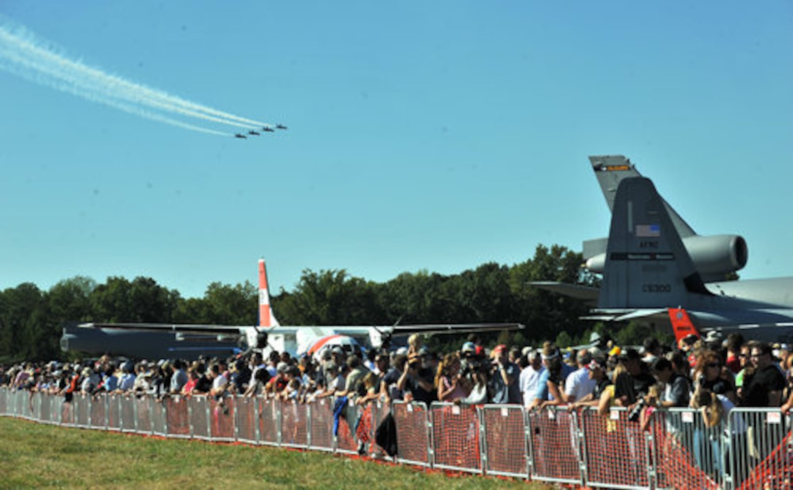 Blue Angels air show at Dobbins