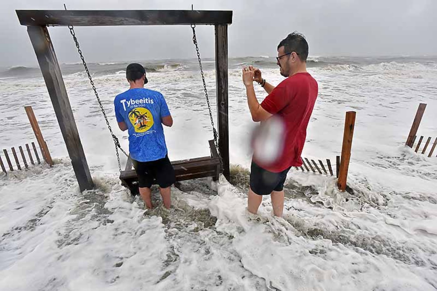 PHOTOS: Hurricane Dorian’s outer bands reach South Georgia