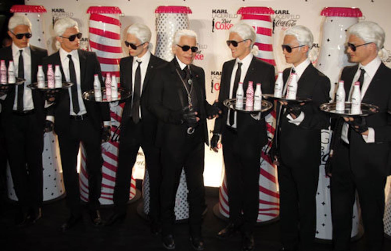 Karl Lagerfeld unveils limited edition Diet Coke bottles