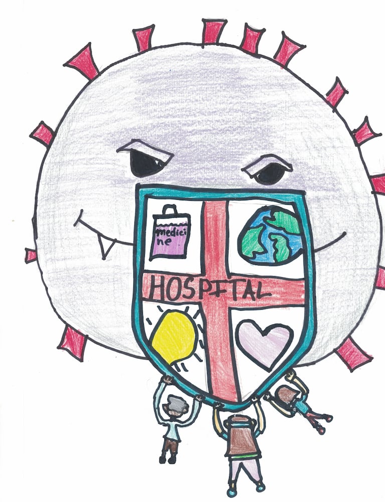 Art from the Heart: Kids thank front-line health care workers