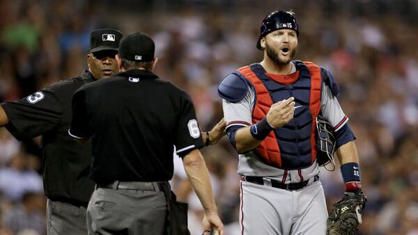 Nearing the end of his long career, Pierzynski has mellowed a bit and matured, but still shows his fiery side at times. (AP photo)