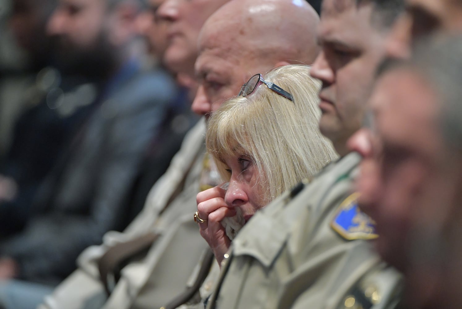 Photos: The funeral for Henry officer Michael Smith