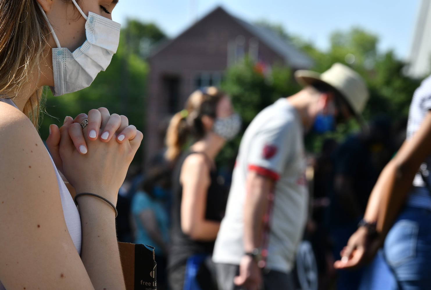 PHOTOS: Solidarity March outside of Roswell City Hall