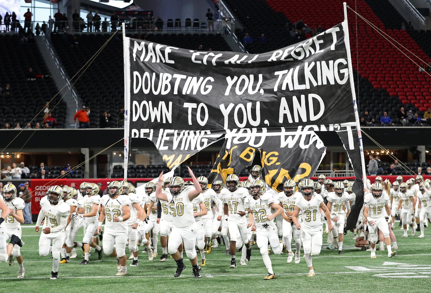 Georgia high school state football finals, Day 1