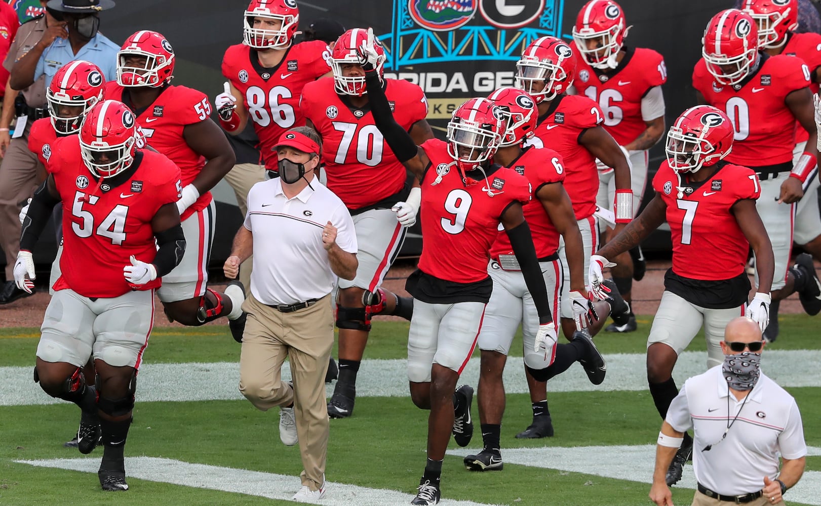 Georgia-Florida game day in Jacksonville