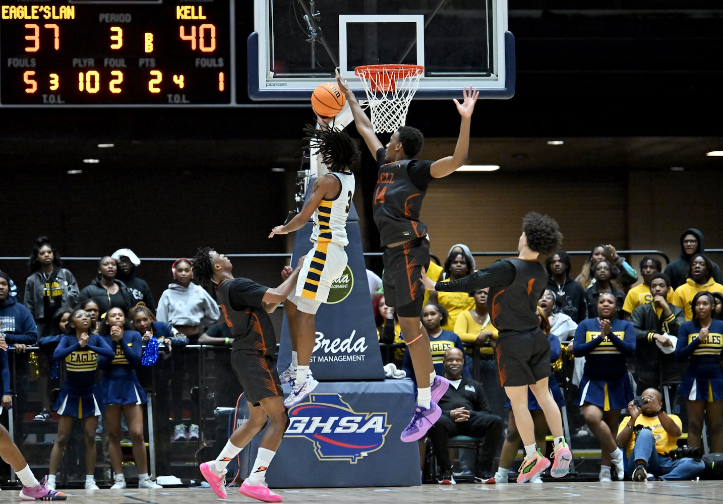 Day 2 - Class 5A Boys: Eagle’s Landing vs. Kell