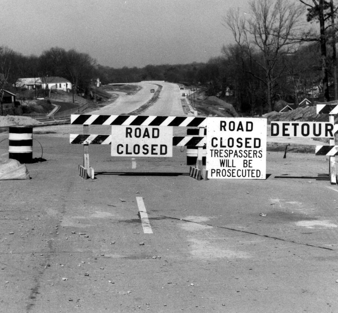 Road closed