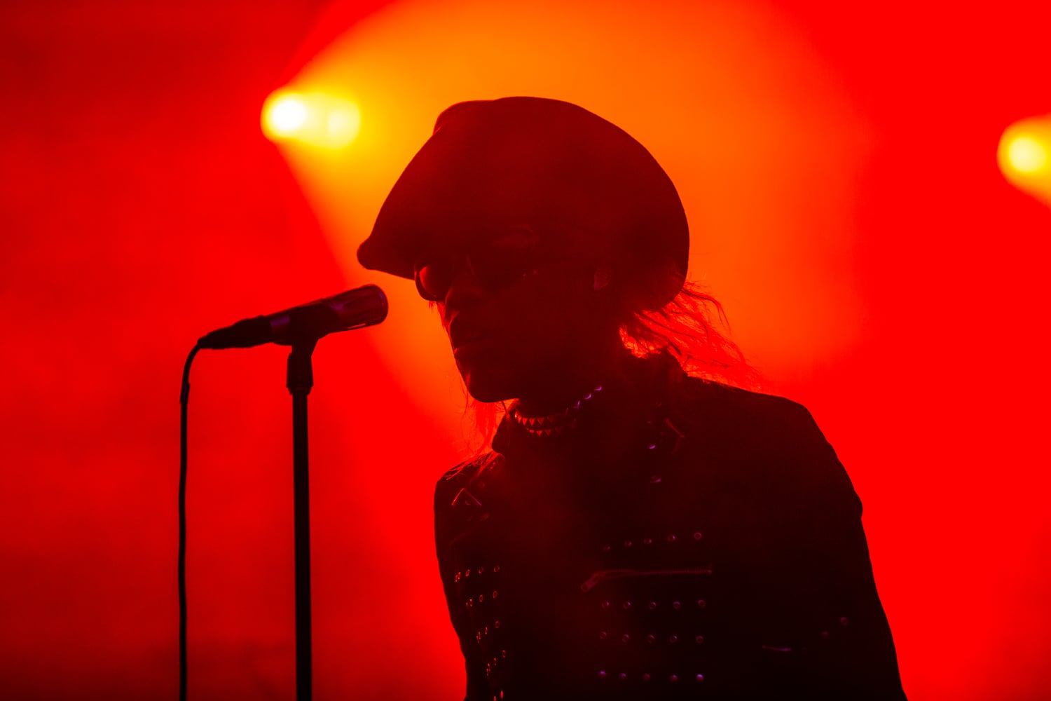 230102 Atlanta, Ga: Yves Tumor brought synth-heavy songs to bring in the evening on the Ponce de Leon Stage Photo taken Friday May 3, 2024 at Central Park, Old 4th Ward. AAJC 050324 shaky day one (RYAN FLEISHER FOR THE ATLANTA JOURNAL-CONSTITUTION)