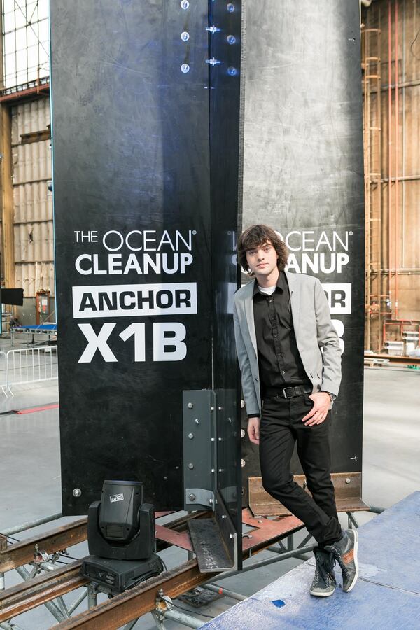 Ocean Cleanup CEO and founder, Boyan Slat.