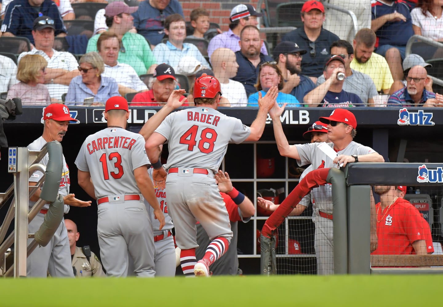 Photos: Braves seek Game 1 win over the Cardinals