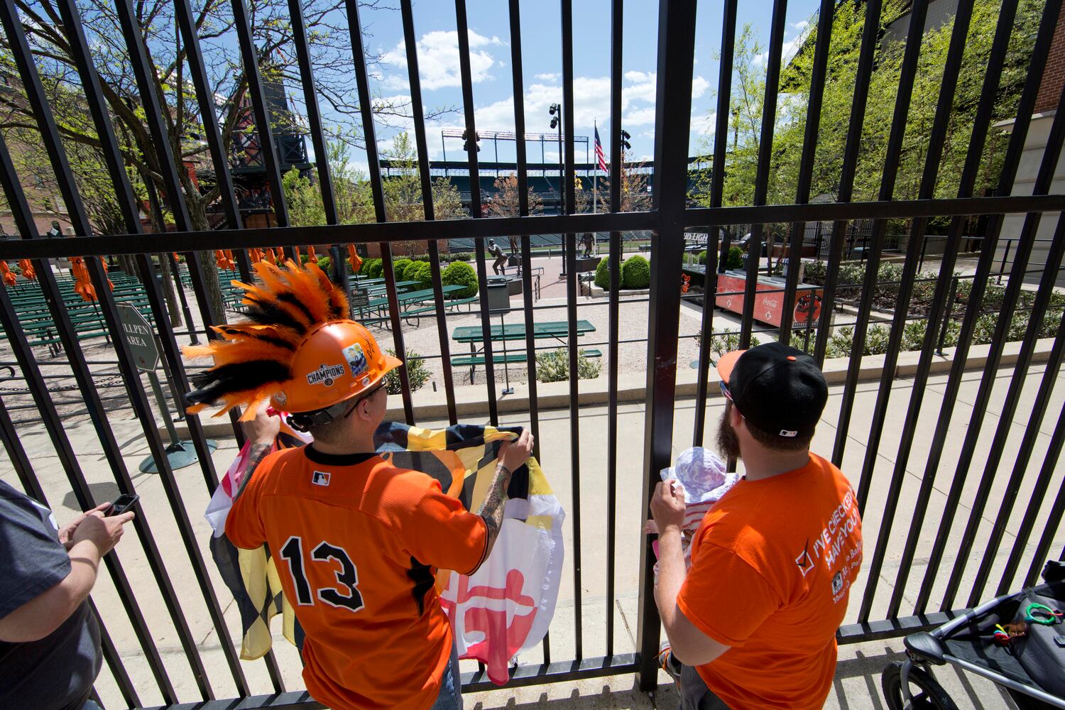 First game in major league history played behind closed doors