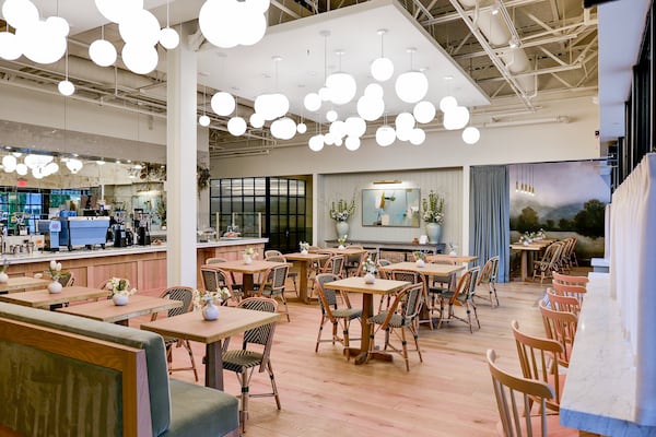 The interior of Mend Coffee is designed with all communities in mind. / Courtesy of Mend Coffee