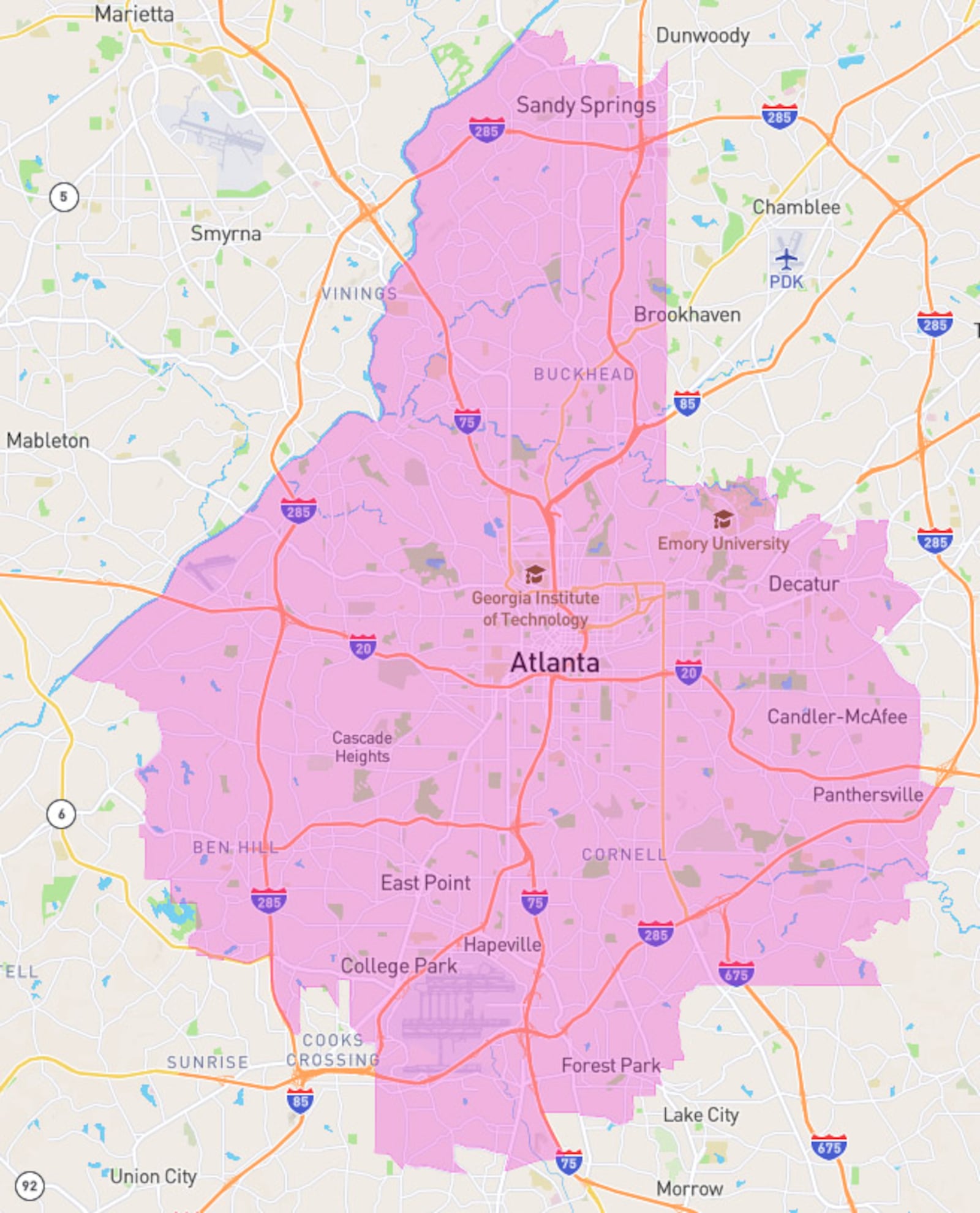 Georgia's 5th Congressional District.