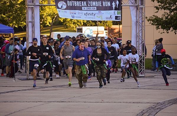 Outbreak Zombie Run at Clayton State University