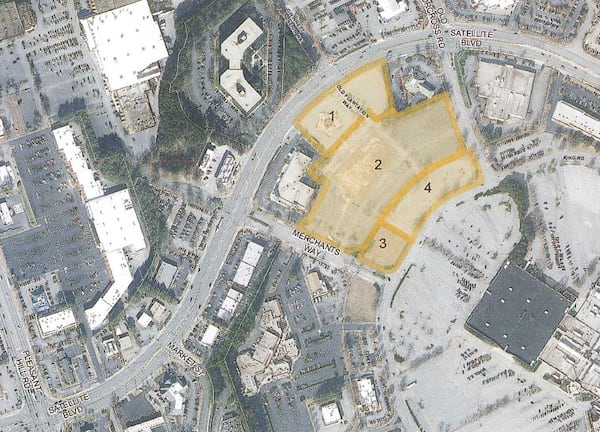 Gwinnett County is acquiring several parcels of land surrounding its already existing transit center in Duluth near Gwinnett Place Mall.