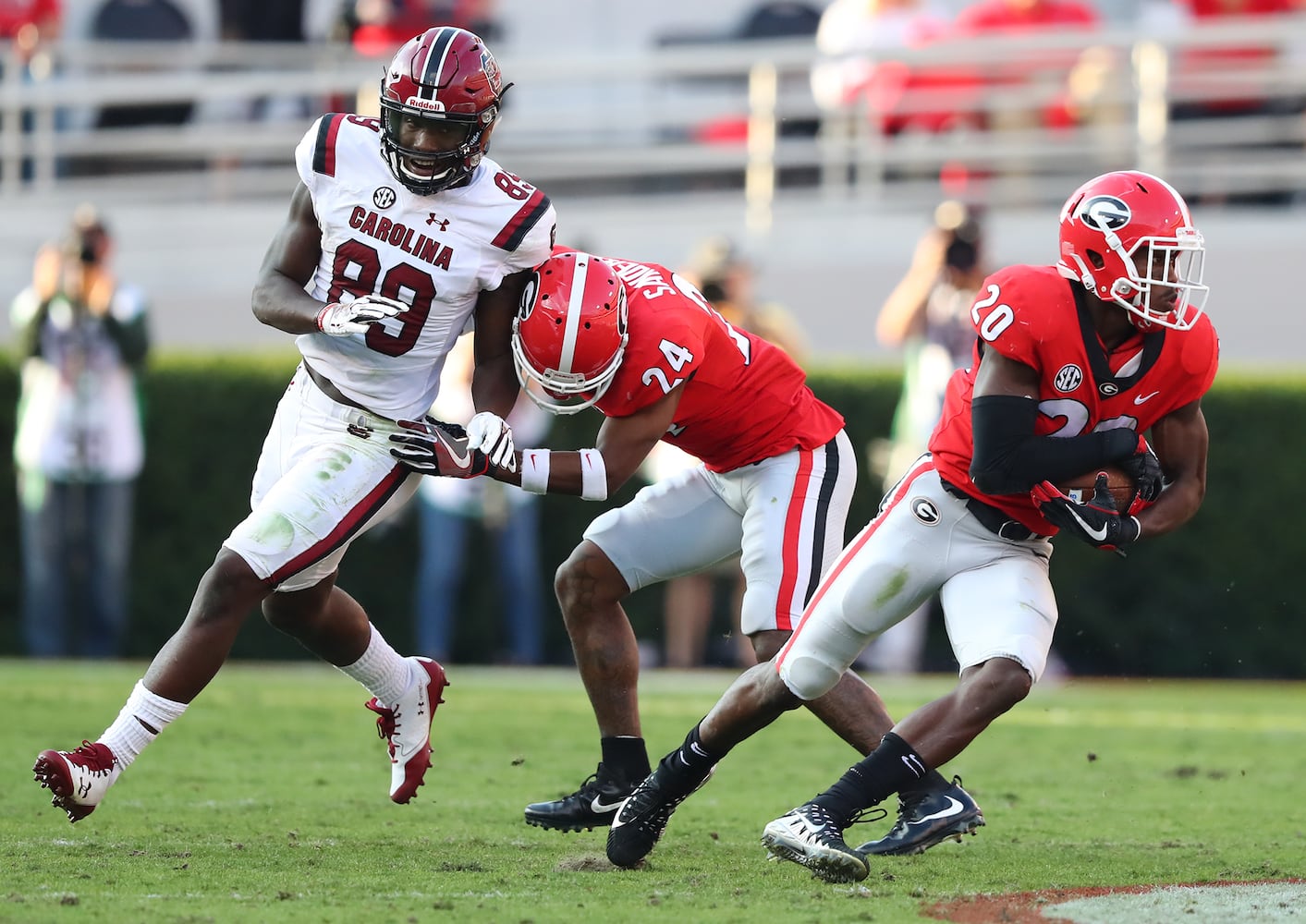 Photos: Bulldogs host South Carolina, seek 9-0 start