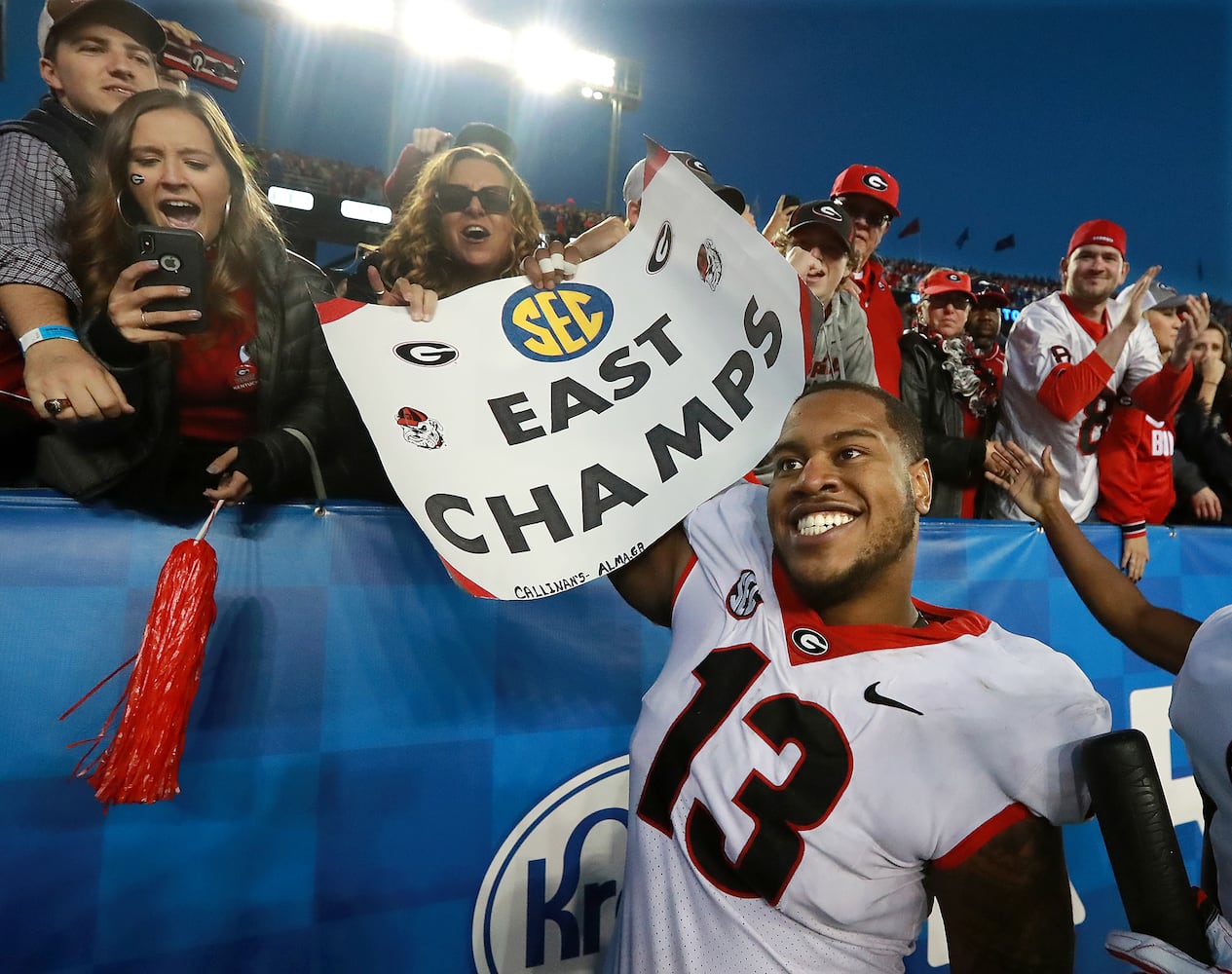 Photos: Bulldogs handle Kentucky, win SEC East title