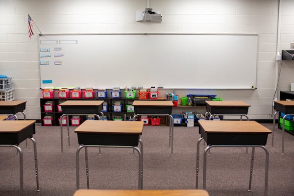 Experts disagree about whether school-level COVID-19 case counts are subject to public disclosure.. (REBECCA WRIGHT FOR THE ATLANTA JOURNAL-CONSTITUTION)