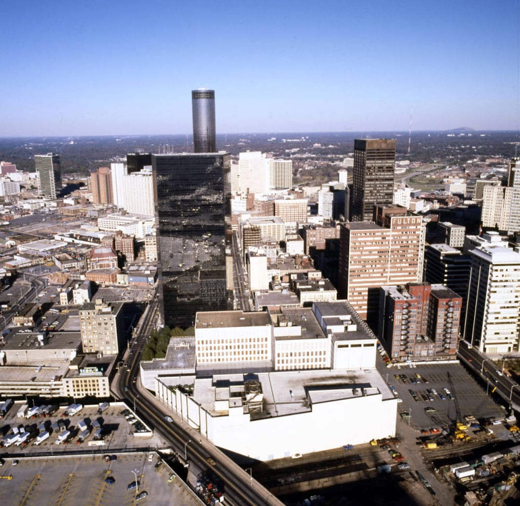 Buildings and streets, 1970s