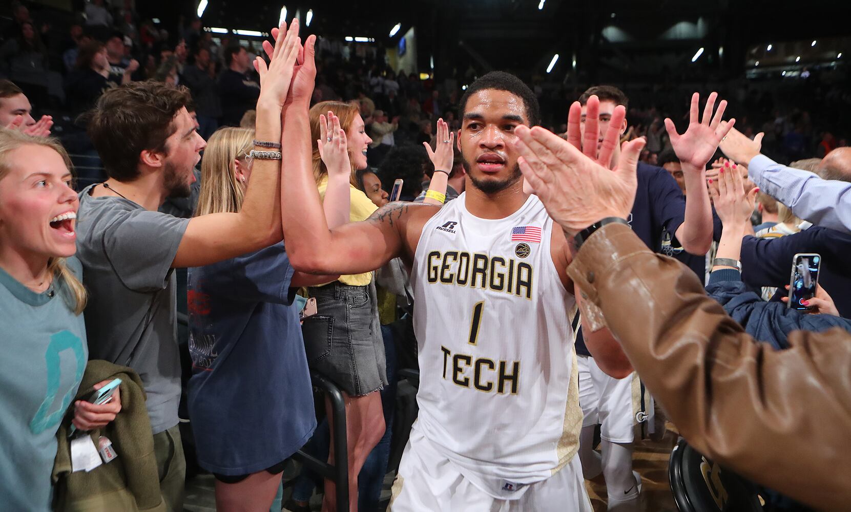 Photos: Georgia Tech hosts Northwestern