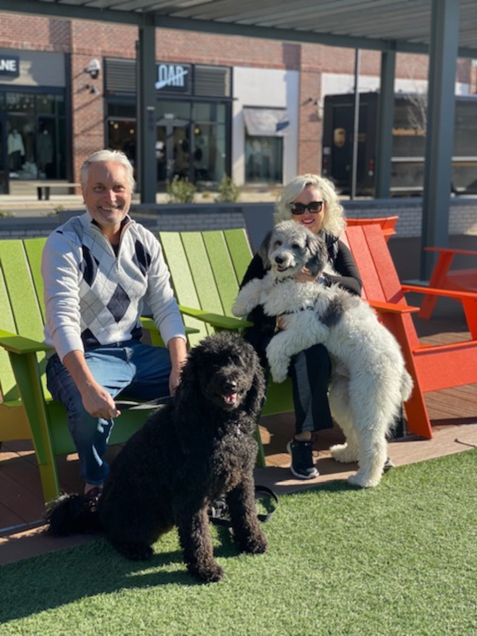 Shortly before the new year, Terri and Hank Roca became the first homeowners to move in to Alpharetta's Halcyon mixed-used development.