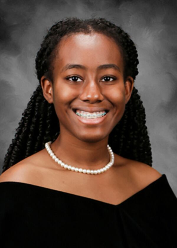 Mariabelle Azemar, valedictorian at Central Gwinnett High School. (Courtesy photo)