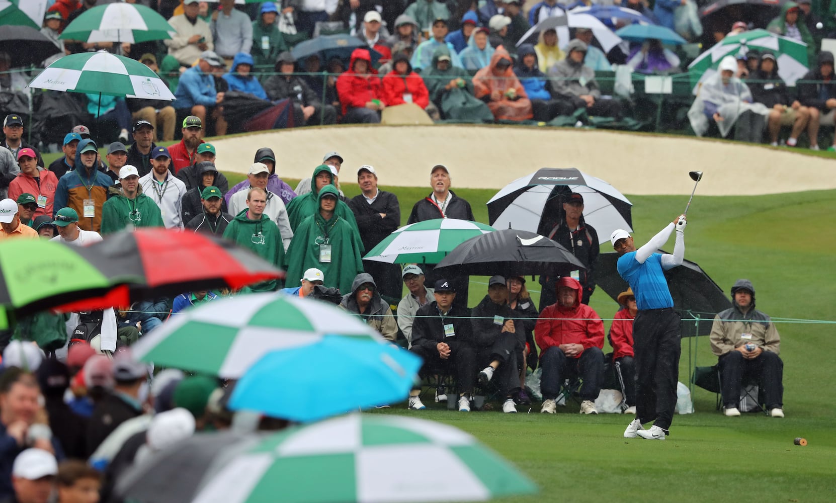 Photos: Tiger Woods’ third round at the Masters