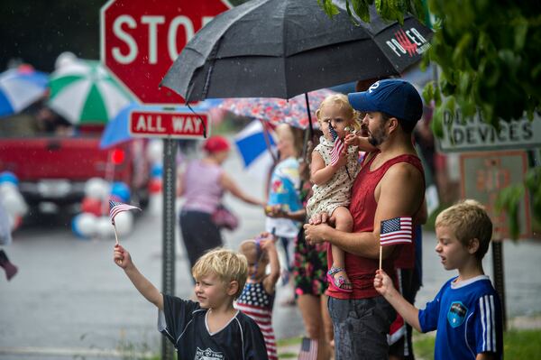 Avondale Estates is known for its Fourth of July parade every year.  JONATHAN PHILLIPS / SPECIAL